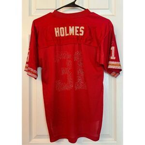 Kansas City Chiefs #31 Holmes Youth Netted Reebok Jersey Size Large